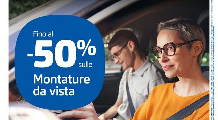 Da GrandVision sconti fino …